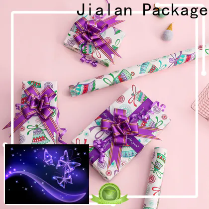 High-quality custom printed wrapping paper rolls wholesale vendor for packing gifts