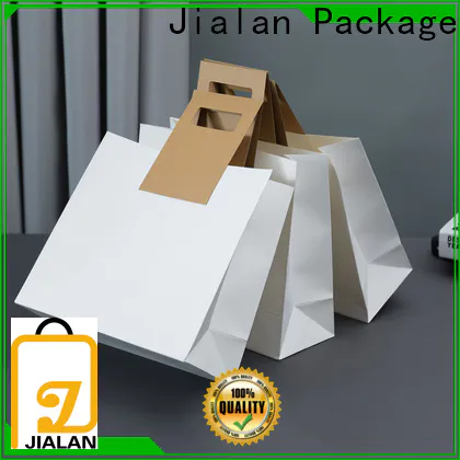Jialan Package Custom kraft bags for sale for shoe stores