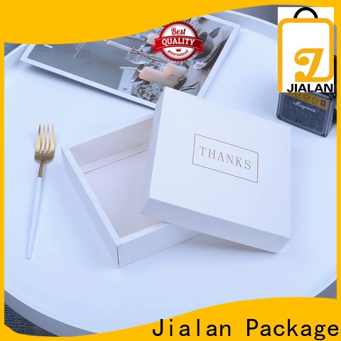 Jialan Package Custom paper present box vendor for packing birthday gifts