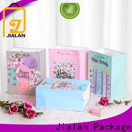 Jialan Package Bulk buy paper gift bags factory for holiday gifts packing