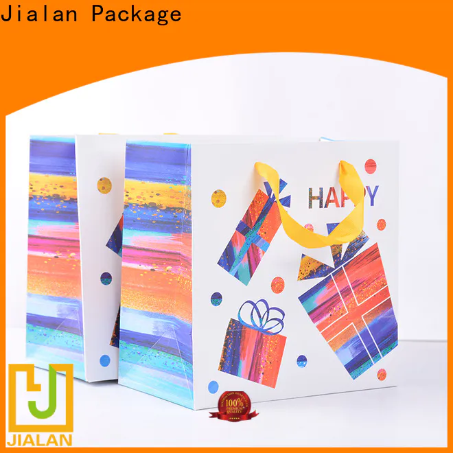 Customized birthday gift bags vendor for holiday gifts packing
