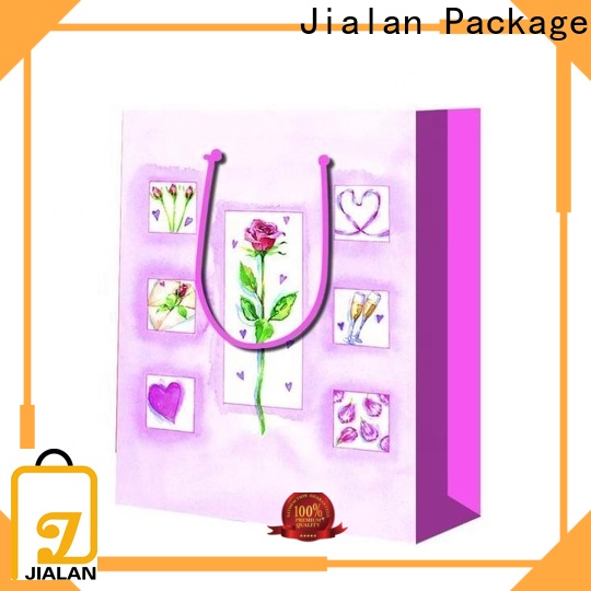 Jialan Package exquisite christmas gift wrap bags factory