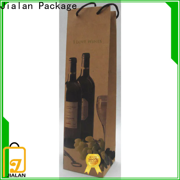 Jialan Package christmas bottle bag manufacturer for supermarket