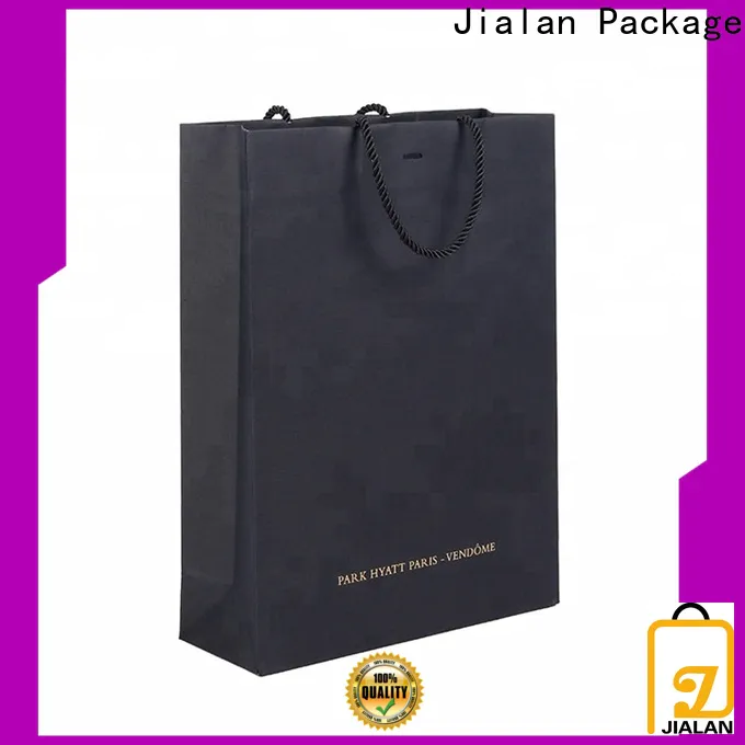 Jialan Package custom printed paper gift bags manufacturer for advertising