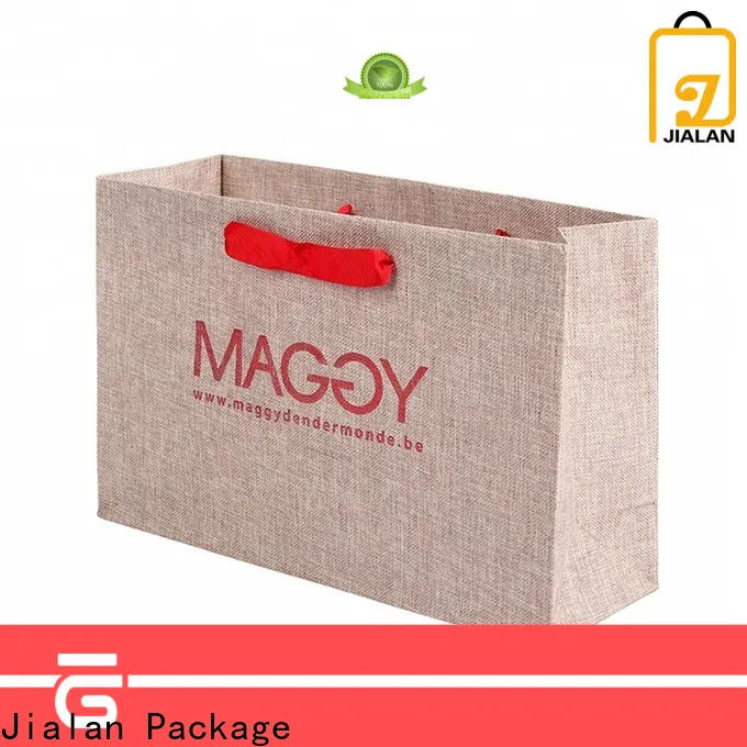 Jialan Package Professional paper bag packaging wholesale for promotion