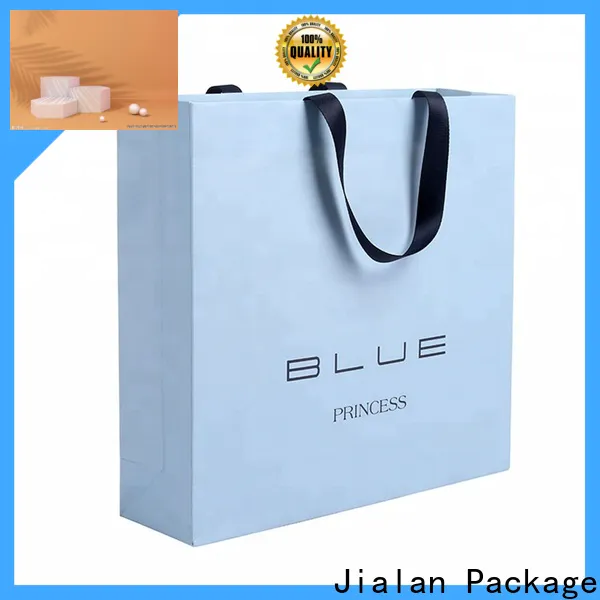 Jialan Package custom printed brown paper bags wholesale for advertising