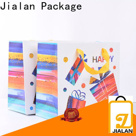 Jialan Package New printed paper bags company for gift stores