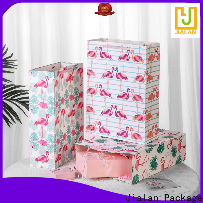 Jialan Package custom printed paper bags company for packing birthday gifts
