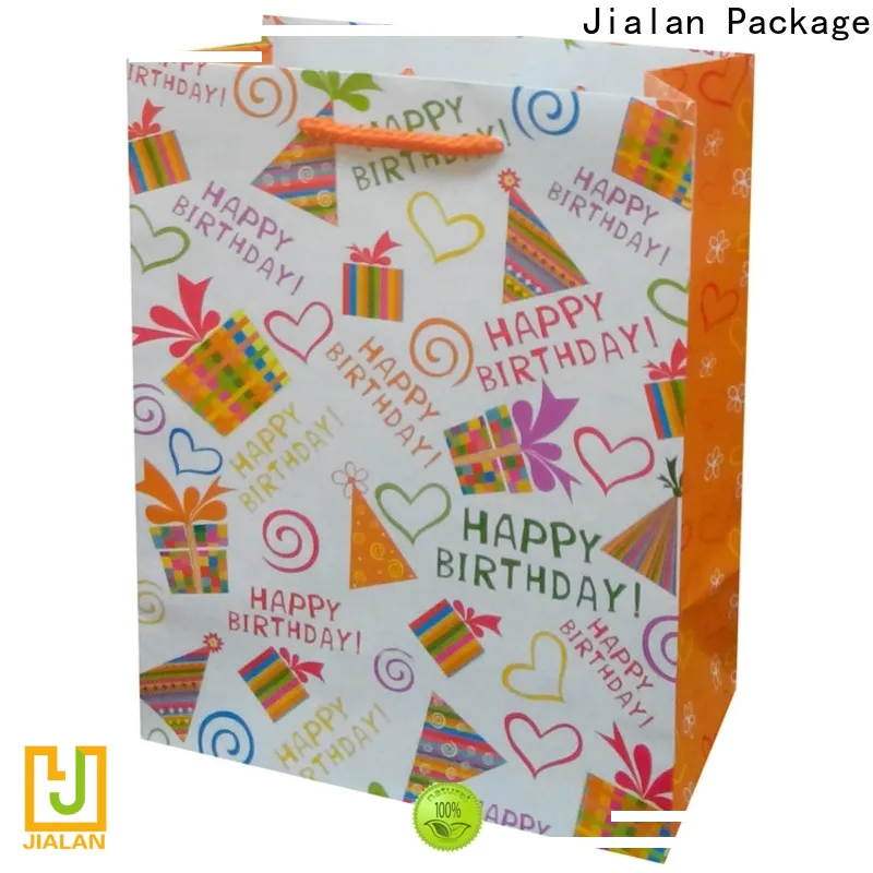 Jialan Package best price white gift bag wholesale
