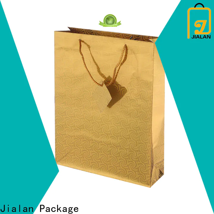 Jialan Package Professional holographic paper bags wholesale for supermarket