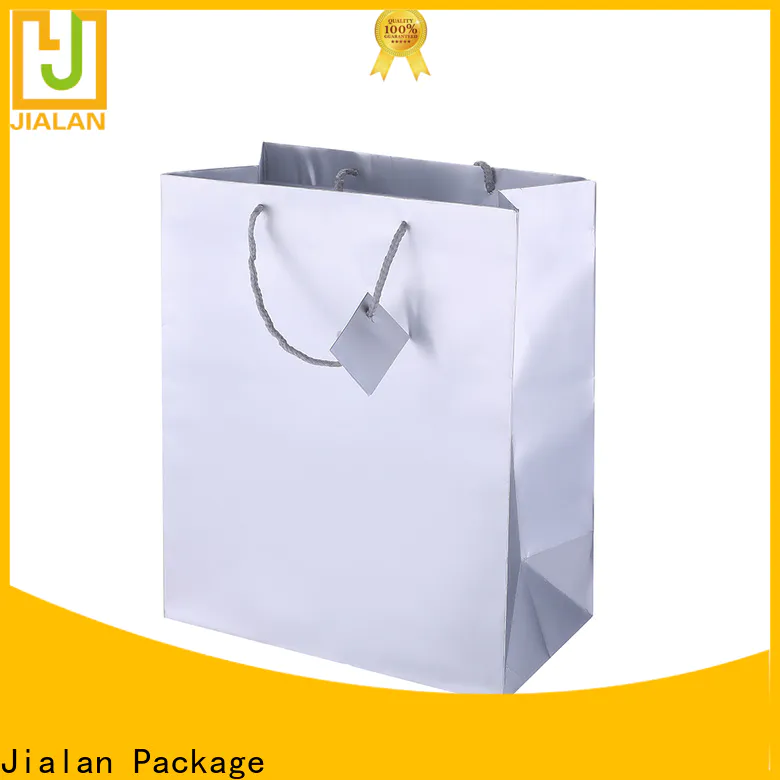 Jialan Package holographic shopping bag factory for shopping mall