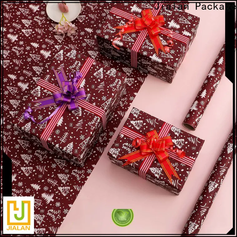 Top custom wrapping paper rolls wholesale cost for packing gifts