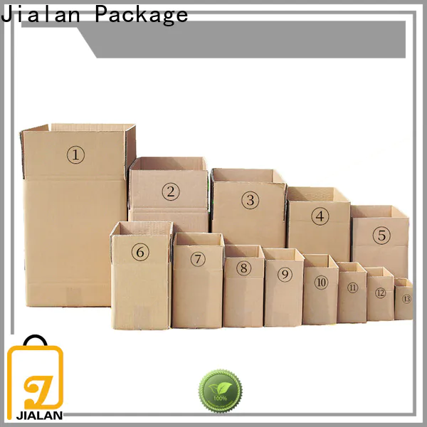 Jialan Package Quality custom corrugated boxes wholesale company for delivery