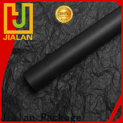 Jialan Package Customized black tissue paper manufacturer for holiday gifts packing
