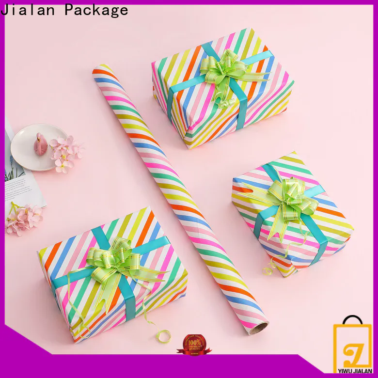 Jialan Package Latest gift wrapping paper price for gift package