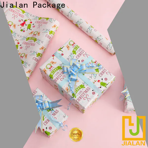 Jialan Package Custom gift wrapping paper company for birthday gifts