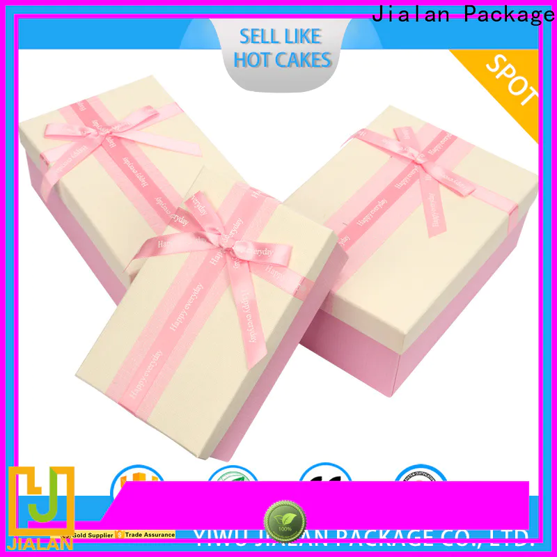 Jialan Package Best large gift box wholesale