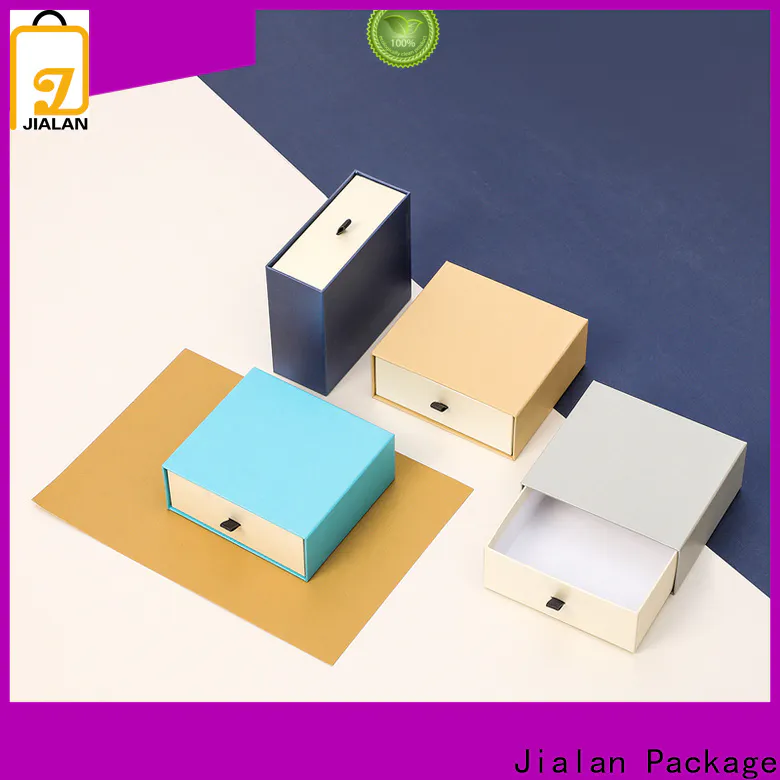 Jialan Package Quality gift box making with paper supply