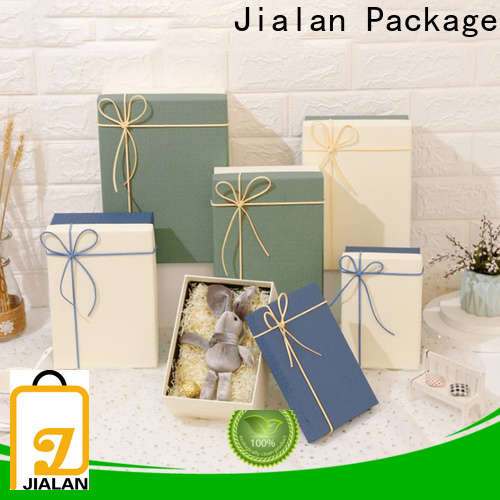 Jialan Package New cardboard gift boxes wholesale for holiday gifts packing
