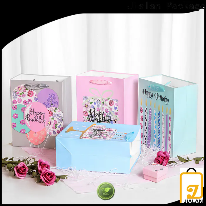 Jialan Package paper gift bags for sale for gift shops