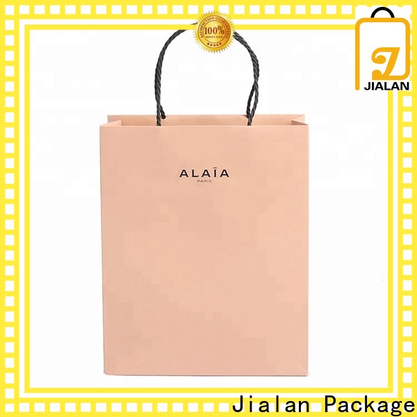 Jialan Package Custom made personalised paper bags vendor for advertising