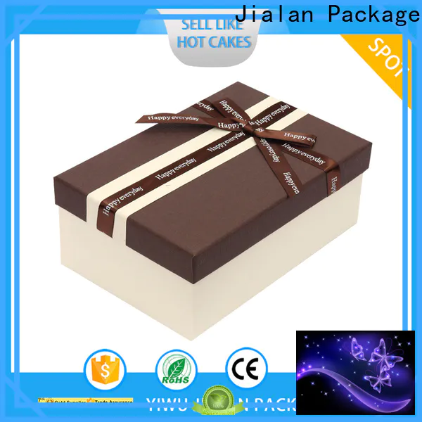 Jialan Package box of paper for sale for packing birthday gifts