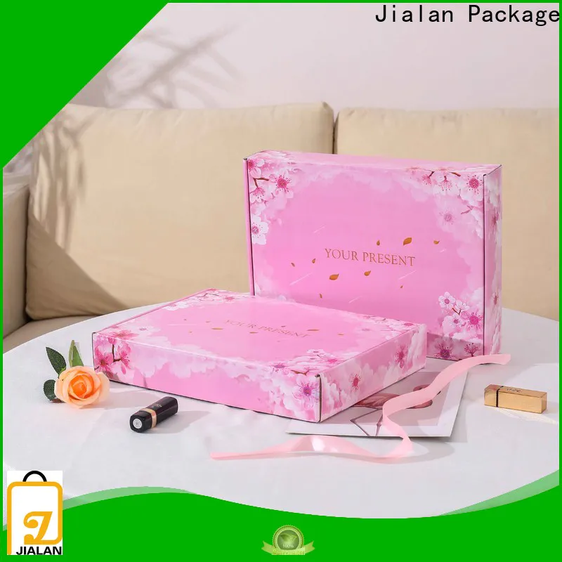 Jialan Package white corrugated mailer boxes manufacturer for delivery