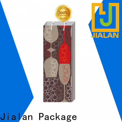 Jialan Package wholesale merchandise bags manufacturer for packing wine