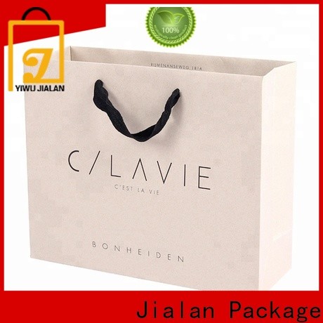 Jialan Package paper bags printed with logo factory for goods packaging