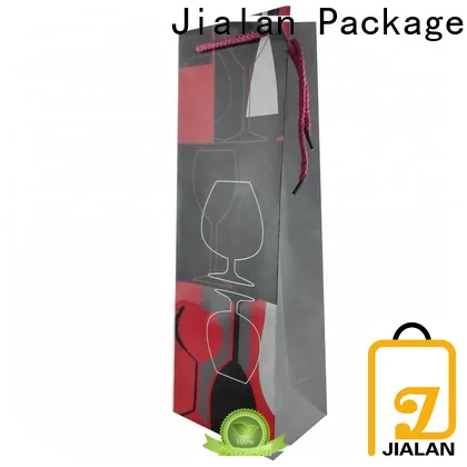 Jialan Package New tall gift bag company for packing wine