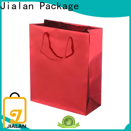 Jialan Package Customized hologram gift bags wholesale