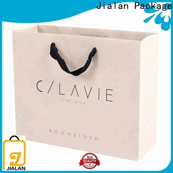 Professional custom printed paper gift bags wholesale for goods packaging