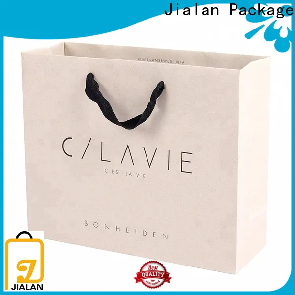 Professional custom printed paper gift bags wholesale for goods packaging