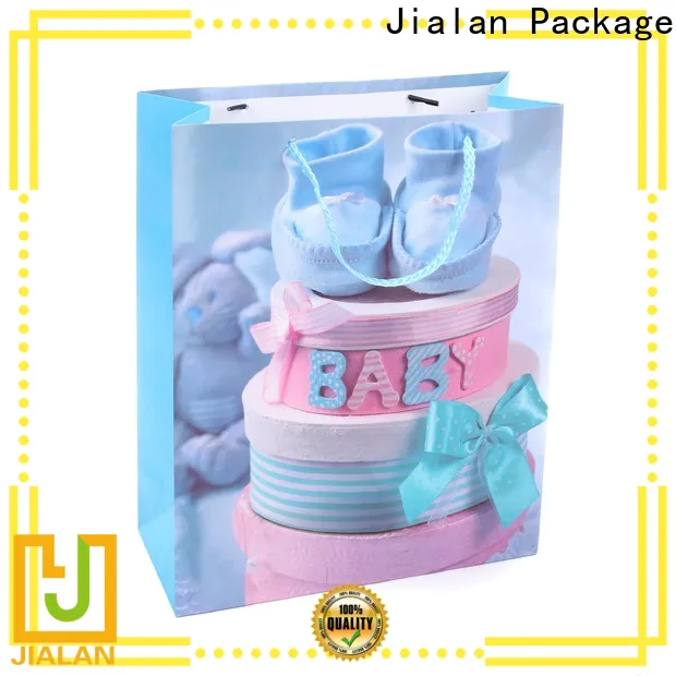 Jialan Package luxury paper bags factory price for kids gifts