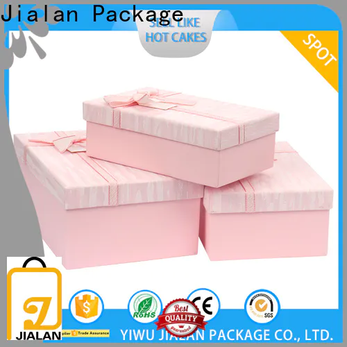 Jialan Package decorative gift boxes manufacturer for wedding