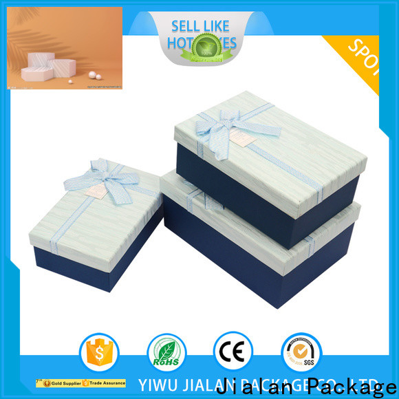 Jialan Package gift box making with paper for sale