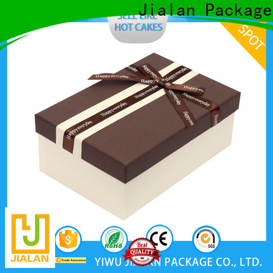 Jialan Package Latest custom gift boxes supply