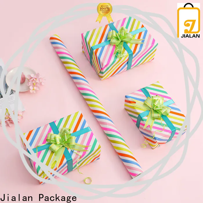 Jialan Package Custom made gift wrapping paper supply for packing gifts