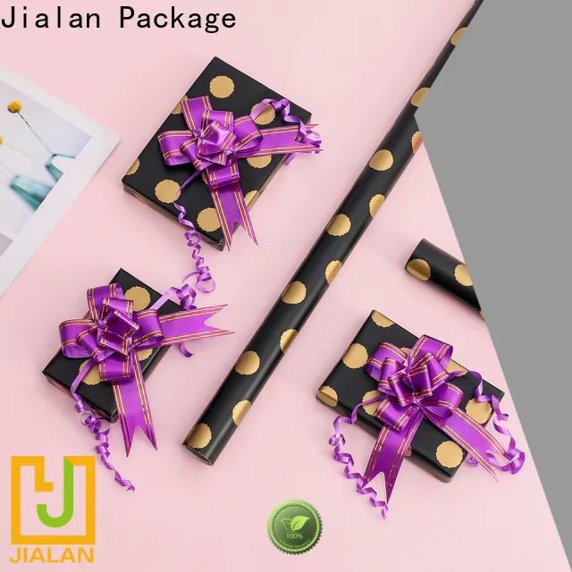 Jialan Package Custom bulk wrapping paper wholesale factory for gift package