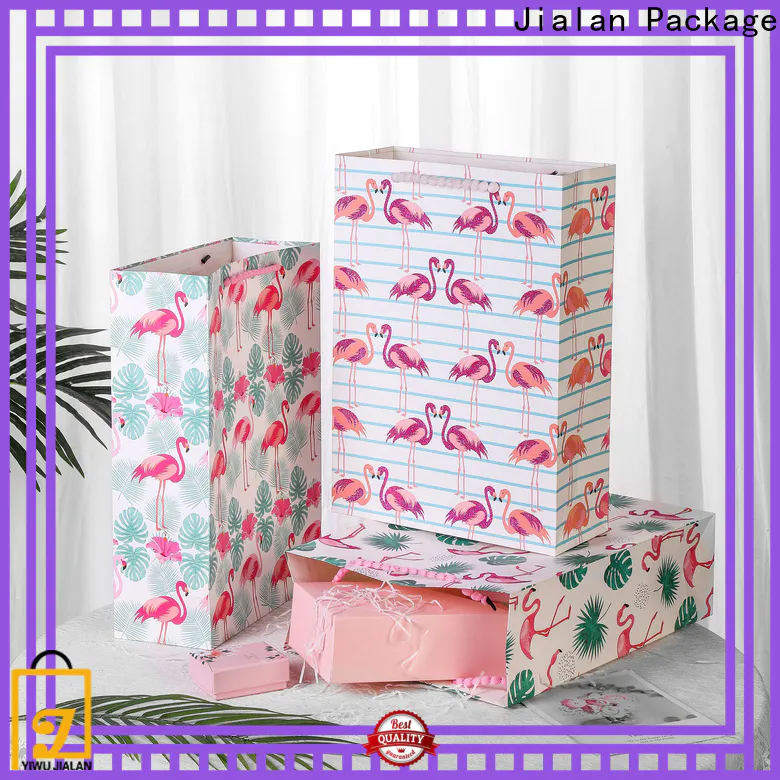 Jialan Package cute paper bags vendor for packing birthday gifts