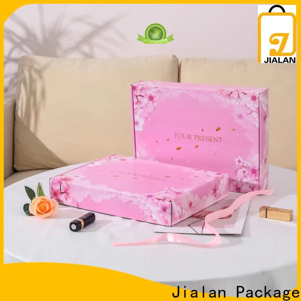 Jialan Package black corrugated boxes mailers supply for shipping