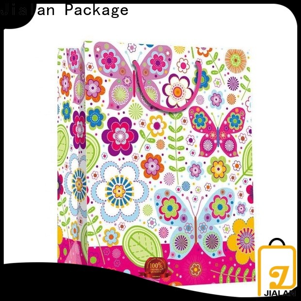 Jialan Package brown paper gift bags bulk company for packing gifts