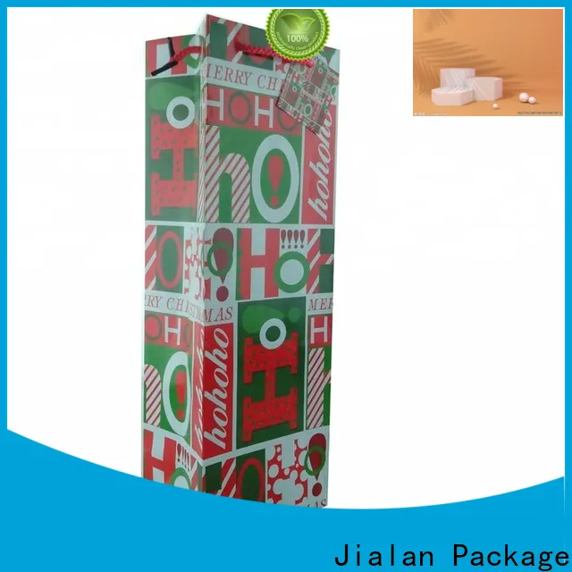 Jialan Package Bulk buy paper bags for wine bottles manufacturer for supermarket