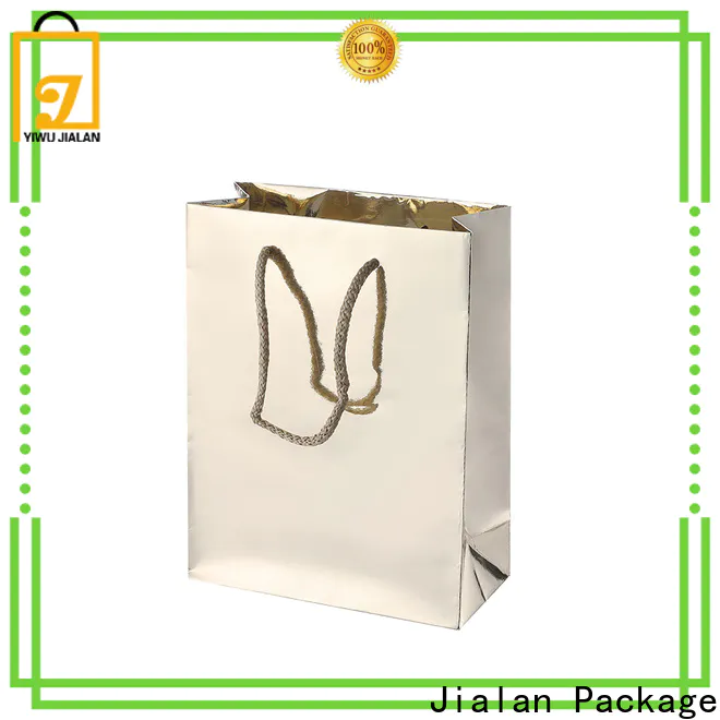 Custom made large holographic gift bags supplier for gift shops