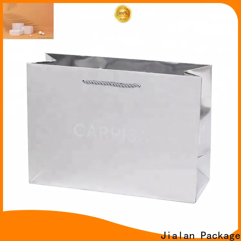 Jialan Package Best custom paper bags with handles supply for advertising