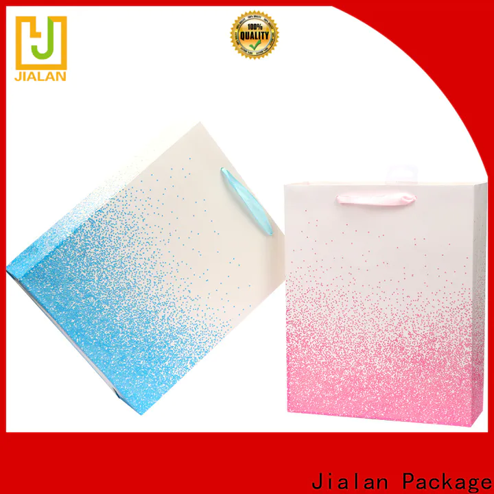 Jialan Package Customized paper gift bags supply for holiday gifts packing