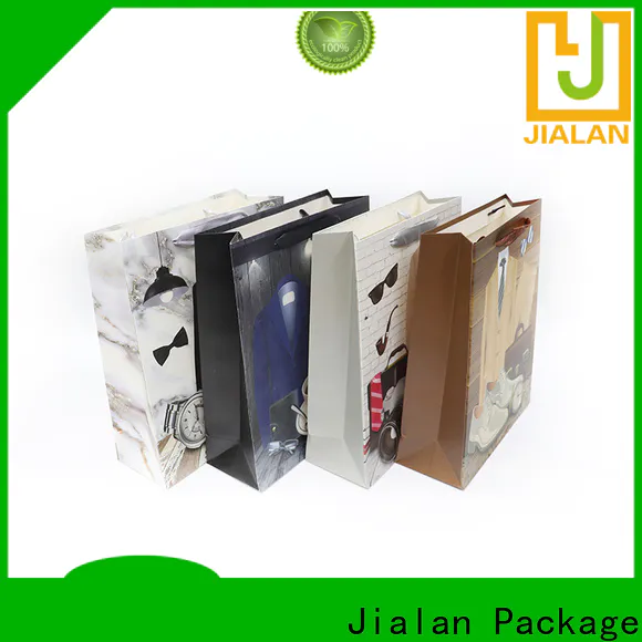 Jialan Package Custom gift wrap bags factory for holiday gifts packing
