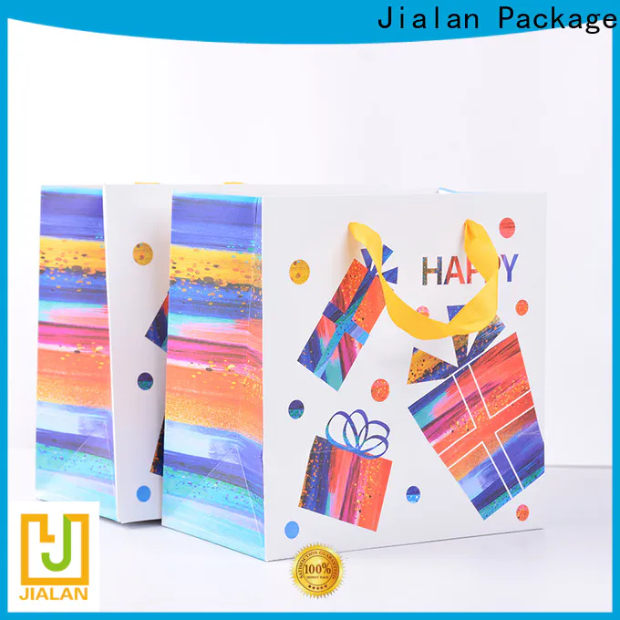 Jialan Package gift wrap bags wholesale for packing birthday gifts