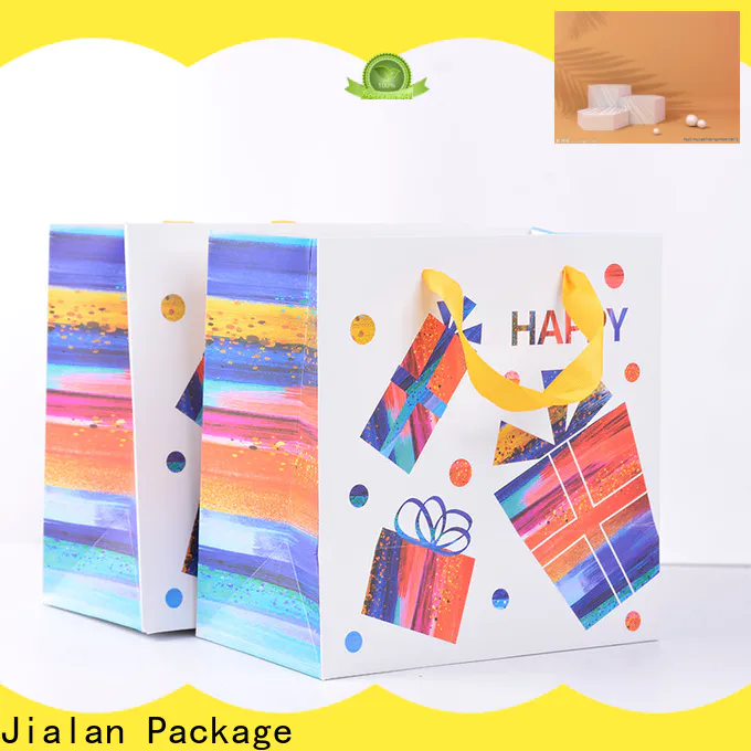 Jialan Package Top birthday gift bags wholesale for holiday gifts packing