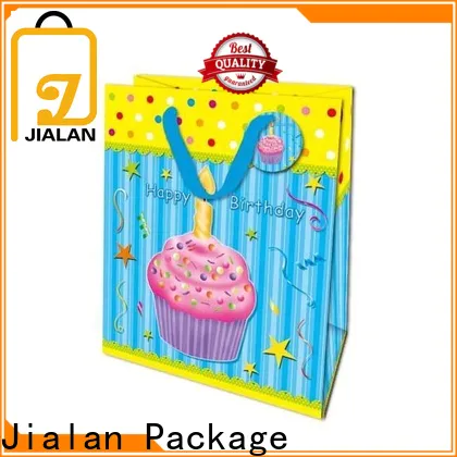 Jialan Package white gift bag wholesale for holiday gifts packing